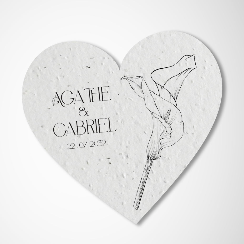 Cadeau Invité mariage à planter