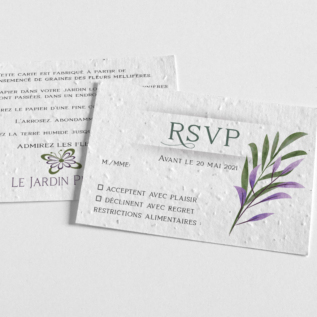 Le RSVP à Planter