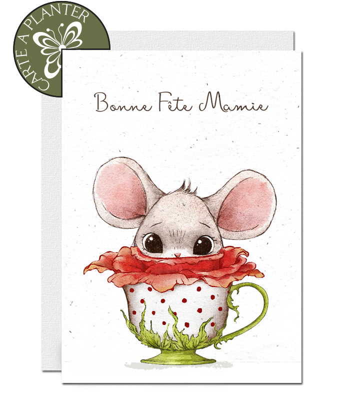  Carte à planter Fête des Grand-Mères