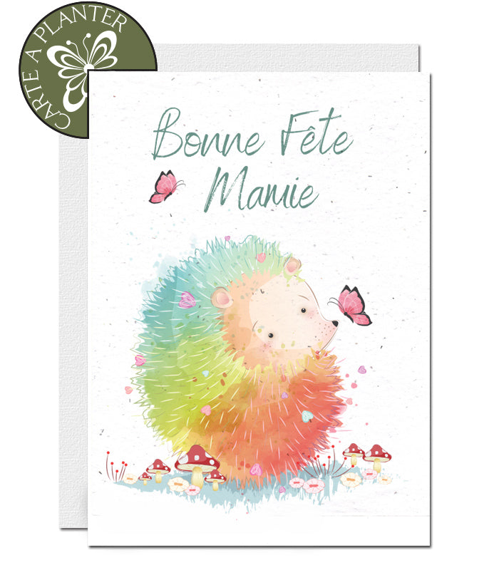 Carte a planter fête des grands-mères