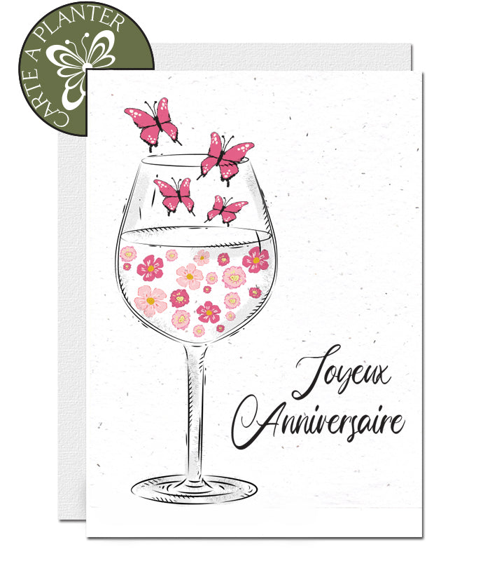 Carte à planter écoresponsable 