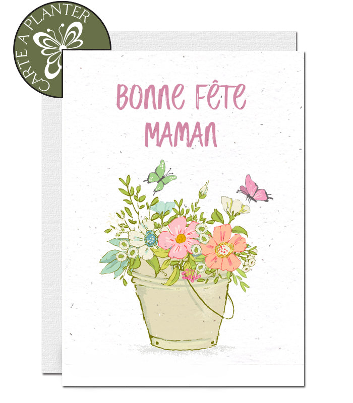 Carte à planter fête des meres