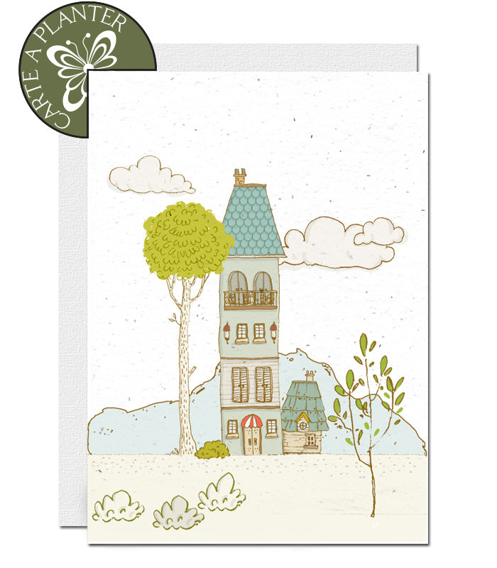 carte a planter papier ensemence