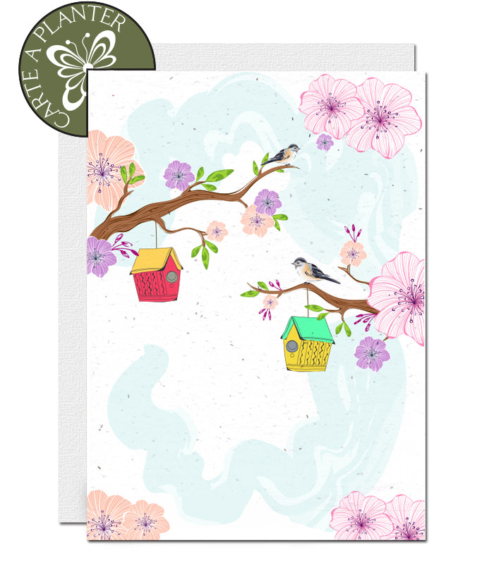 Carte écoresponsable sans texte