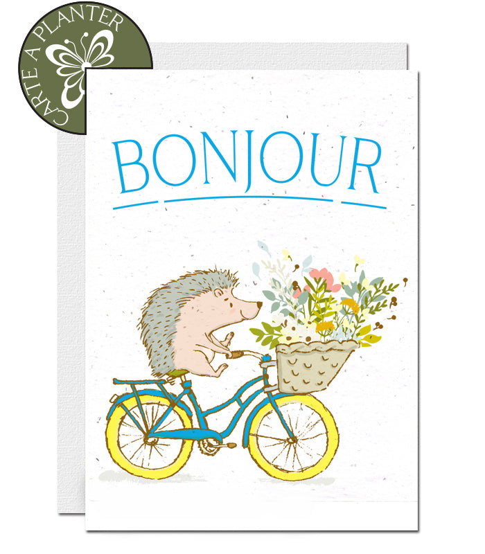 carte bonjour écologique
