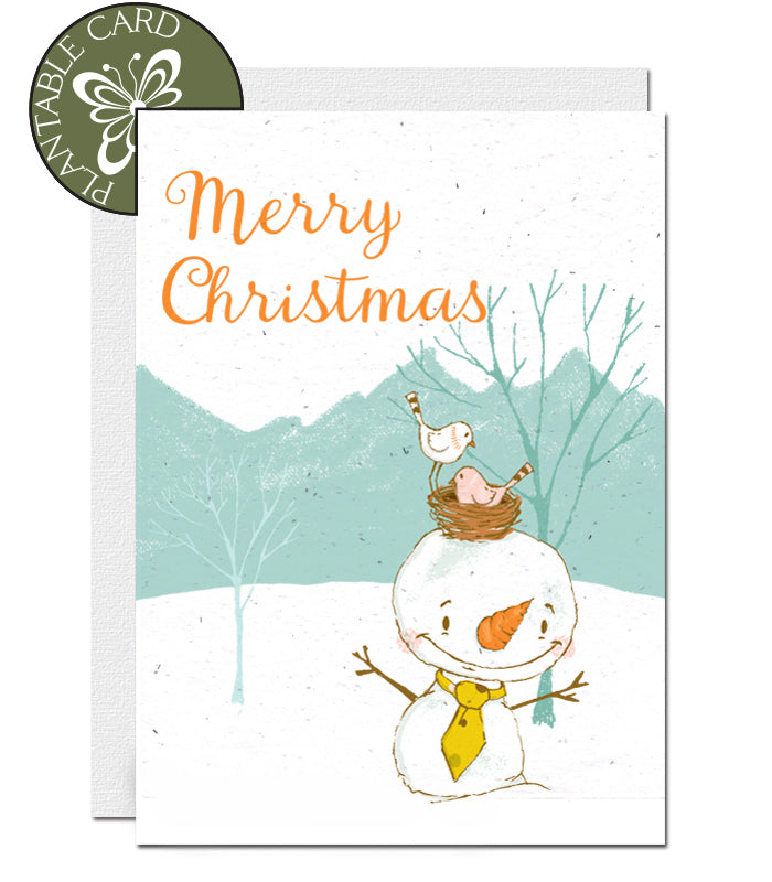 plantable Christmas card