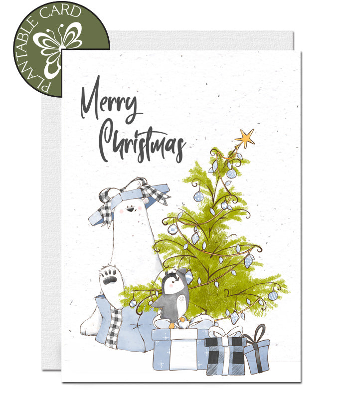 ecofriendly Christmas card