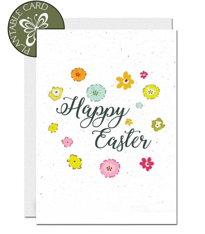 Seed paper card Easter
