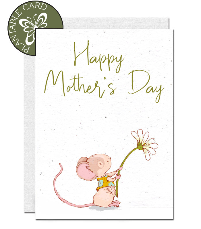 seed paper card Mother&#39;s day