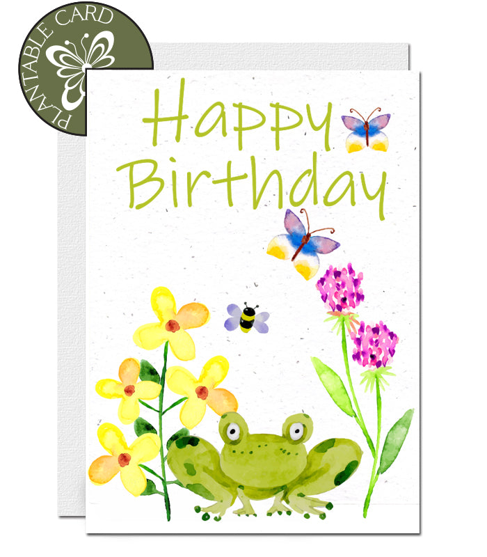 biodegradable birthday card