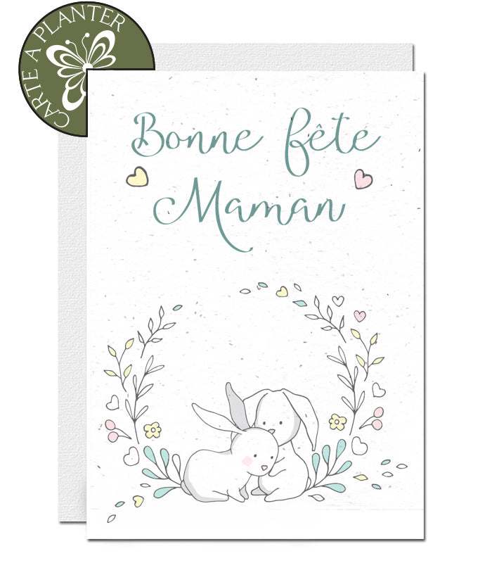 Carte à planter fête des mères