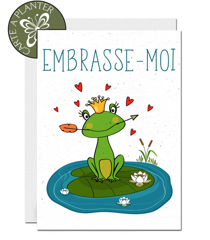 Carte st valentin éco-responsable 