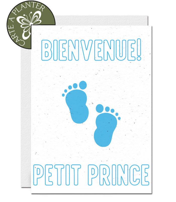 carte de naissance ecoresponsable