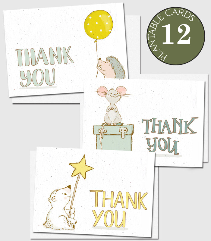eco-friendly thank you cards