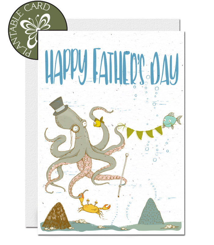 ecofriendly father&#39;s day card