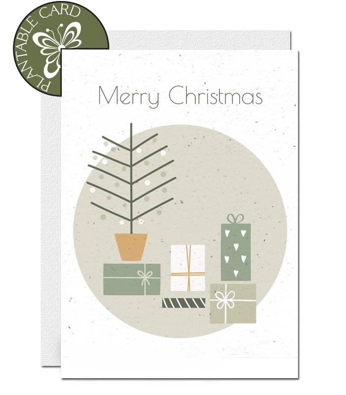 Plantable Christmas card