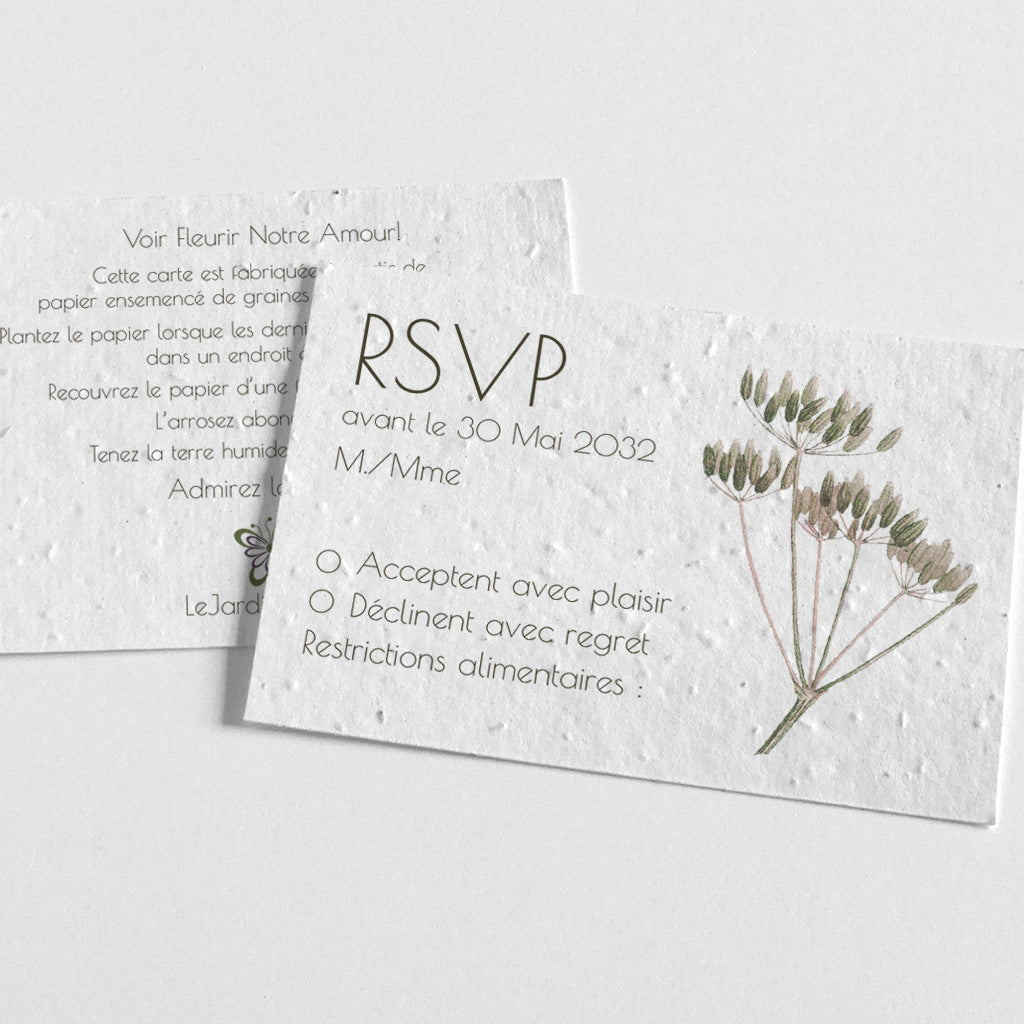 rsvp à planter