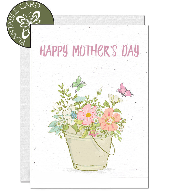 plantable card Mother&#39;s Day