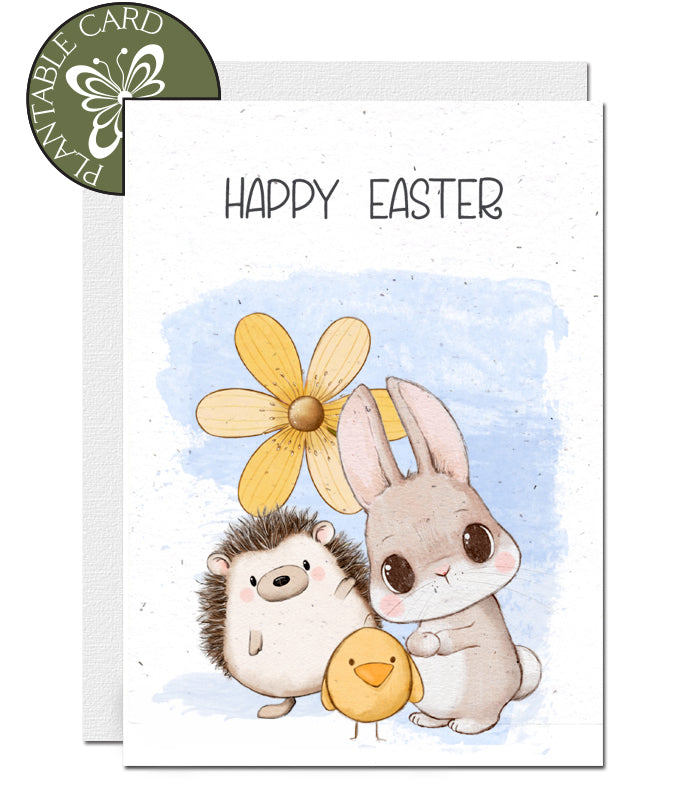 plantable seed paper card easter